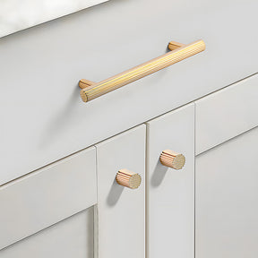 Elegant Zinc Alloy Striped Wardrobe Drawer Cabinet Handle