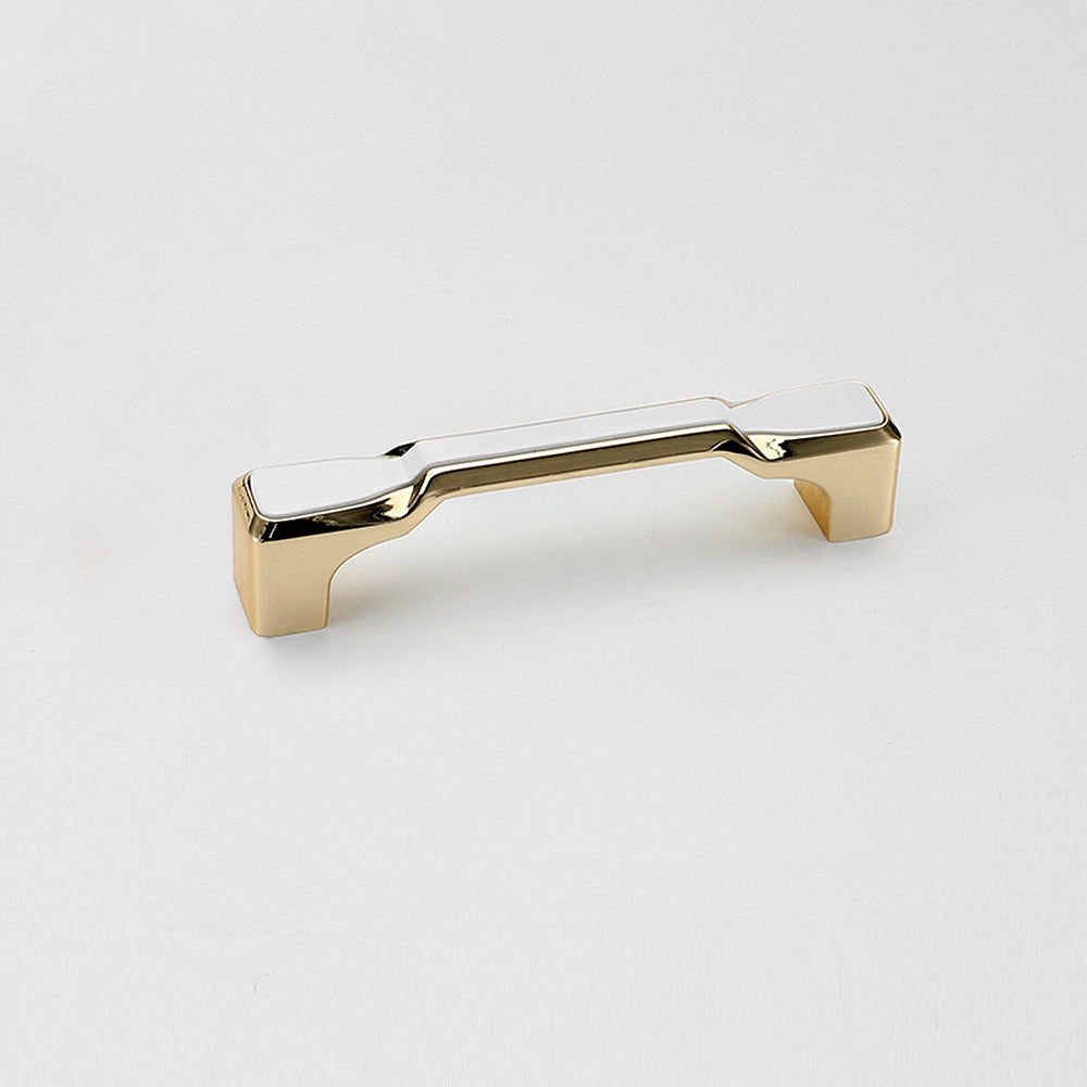 Simple Gold Round Corner Cabinet Handle