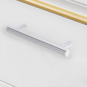 Elegant Zinc Alloy Striped Wardrobe Drawer Cabinet Handle