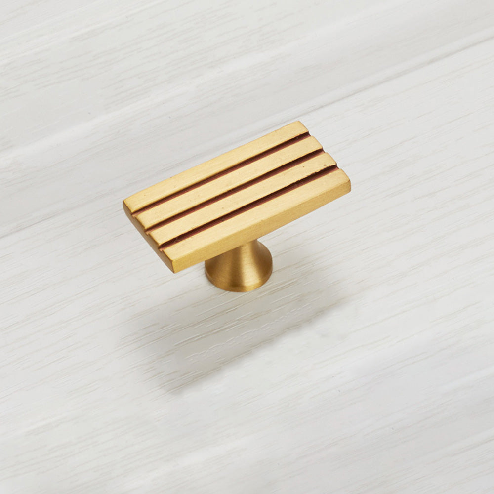 Stylish Retro Brass Kitchen Cabinet Handle