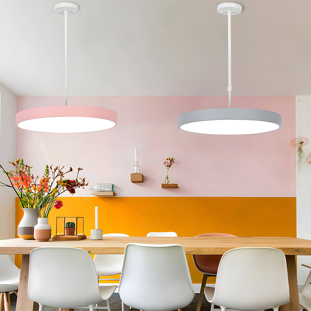 Modern Disc Kitchen Island Pendant Light