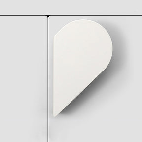 Colorful Heart-Shaped Cartoon Wardrobe Door Handle