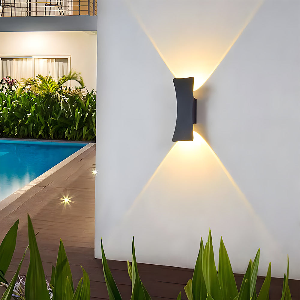 IP65 Waterproof Up&Down Outdoor LED Wall Lights for Patio Garden