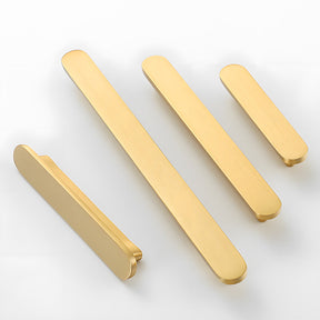 Modern Gold Brass Cabinet Pulls and Handles