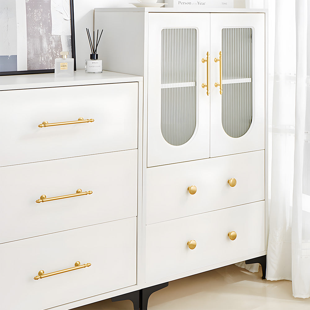 Modern Luxurious Gold Solid Drawer Handle
