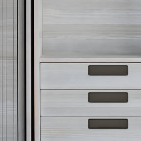 Simple Hidden Embedded Concealed Cabinet Handles