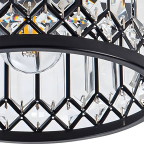 Contemporary Crystal Shade Ceiling Lighting