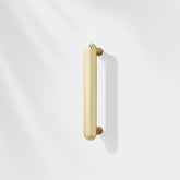 High-End Minimalist Zinc Alloy Solid Drawer Handles and Round Knobs