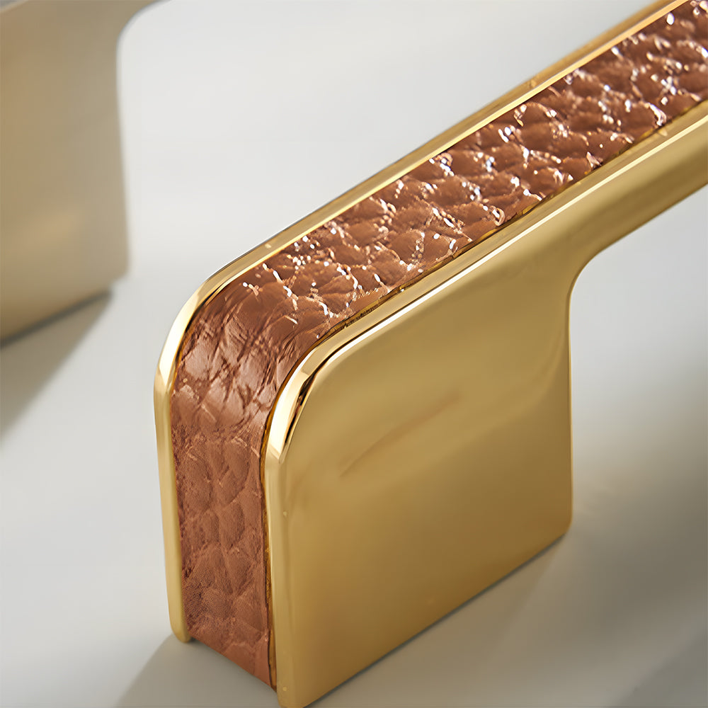 Nordic Modern Simple High-grade Leather Handle