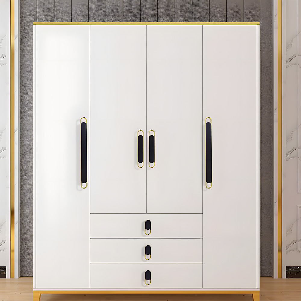Two-color Zinc Alloy Modern Bedroom Cabinet Handles
