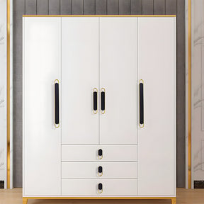 Two-color Zinc Alloy Modern Bedroom Cabinet Handles