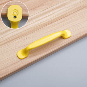 Colored Aluminum Alloy Children Room Wardrobe Handle