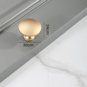 Simple Gold Cabinet Modern Zinc Alloy Handles