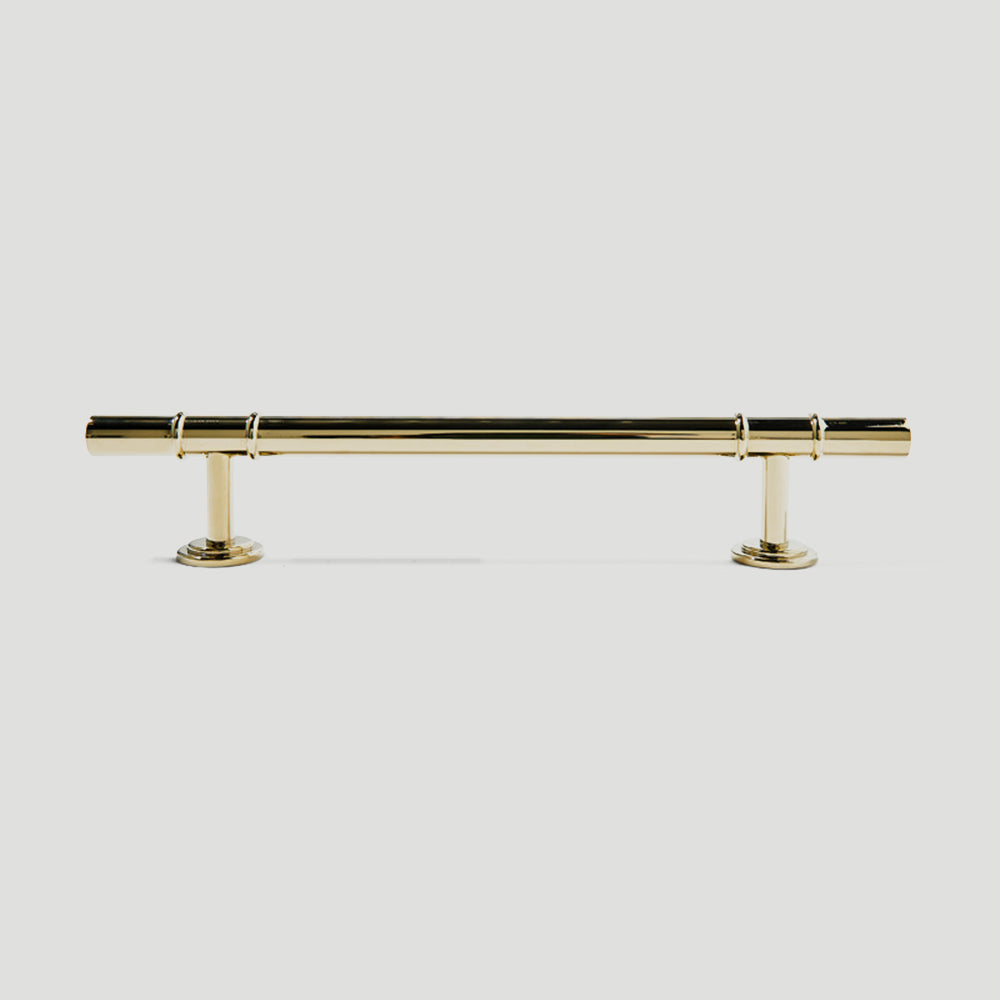 Minimalist Sleek Brass Kitchen Cabinet Handle