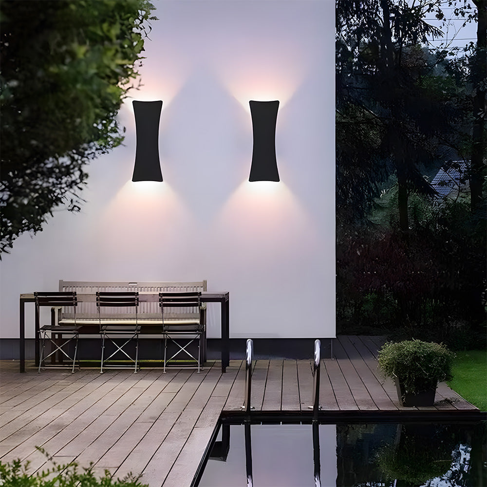 IP65 Waterproof Up&Down Outdoor LED Wall Lights for Patio Garden