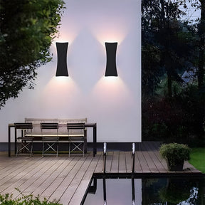 IP65 Waterproof Up&Down Outdoor LED Wall Lights for Patio Garden