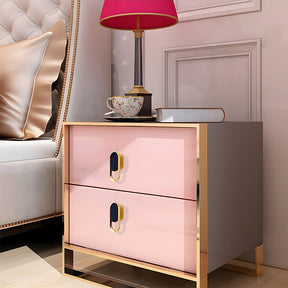 Two-color Zinc Alloy Modern Bedroom Cabinet Handles