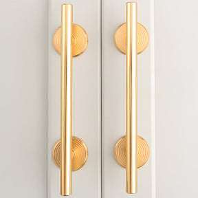 Simple Cabinet Handle with Round Base and Round Handle