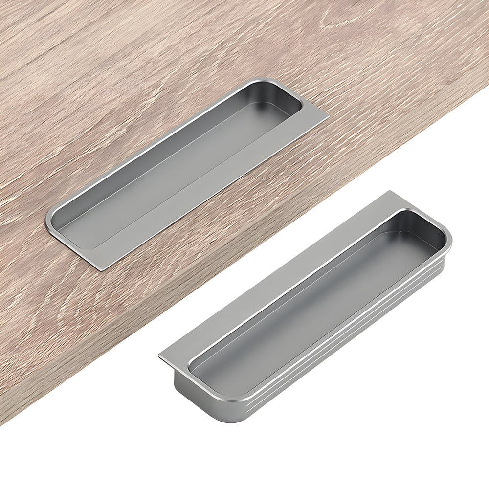 Simple Sliding Door Handles Flush Finger Pulls