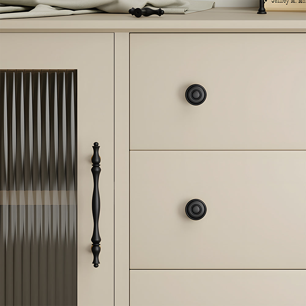 French Style Solid Brass Cabinet Drawer Handles