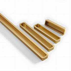 Modern Slotted Recessed Concealed Cabinet Handles