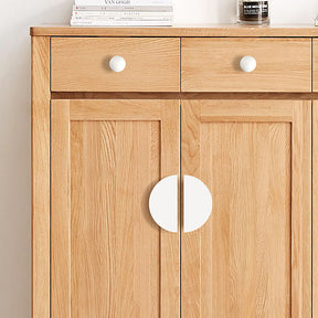 Cream Style Coloured Semicircular Handles for Children Room