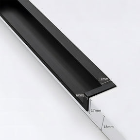 Minimalist Aluminum Alloy Flush Finger Edge Pulls