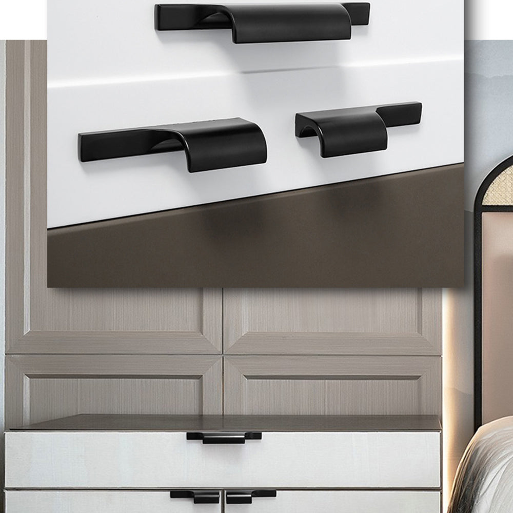 Modern Simple Zinc Alloy Cabinet Drawer Pull Handles