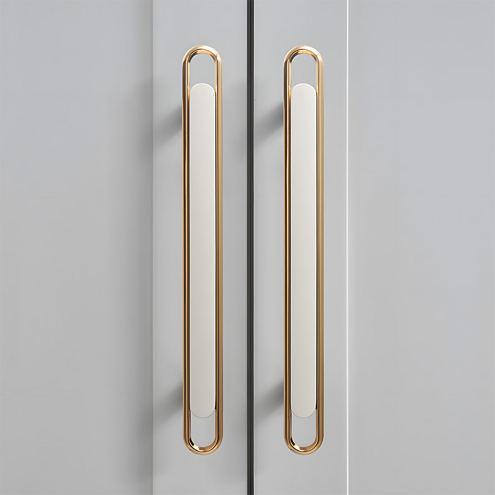 Gold Modern Simple Cabinet Door Handles