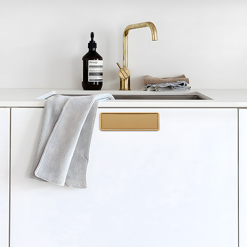 Simple Hidden Embedded Concealed Cabinet Handles