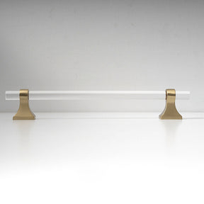 Minimalist Transparent Acrylic Handle and Knob