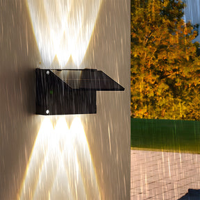 IP65 Up & Down Waterproof External Solar Garden Wall Lamp