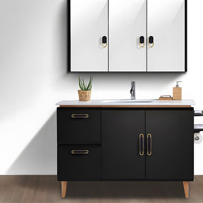 Two-color Zinc Alloy Modern Bedroom Cabinet Handles