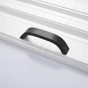 Minimalist Curved Aluminum Alloy Cabinet Drawer Handles