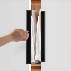 Modern Square Recessed Flush Finger Pulls for Cabinet