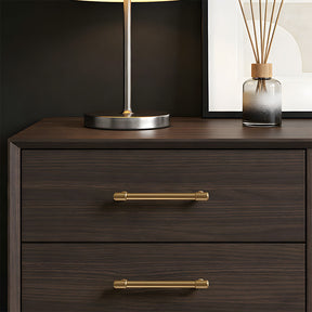 Modern Zinc Alloy Champagne Gold T Bar Cabinet Pulls