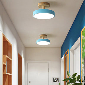 Modern Iron Round Hallway LED Ceiling Lights