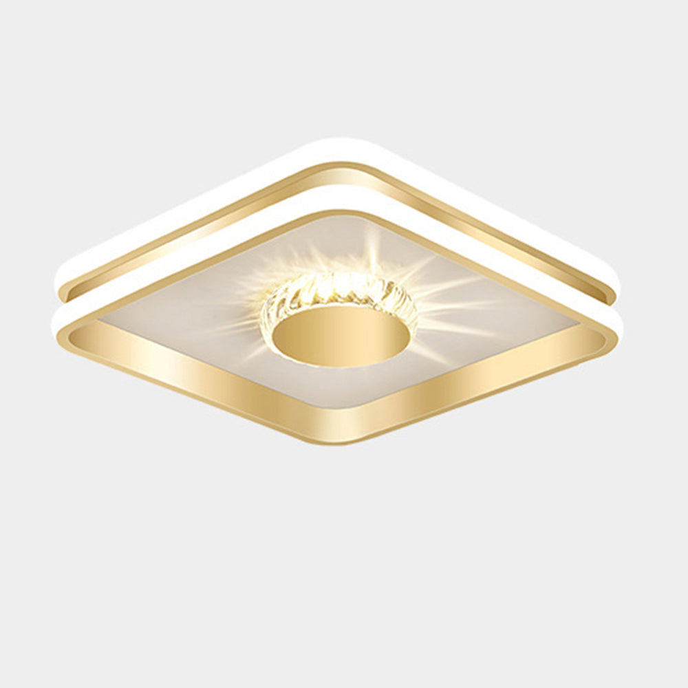 Hallway Crystal LED Ceiling Lighting