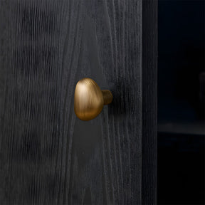 Organic Pebble Brushed Mushroom Cupboard Knobs