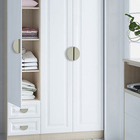 Cream Style Coloured Semicircular Handles for Children Room