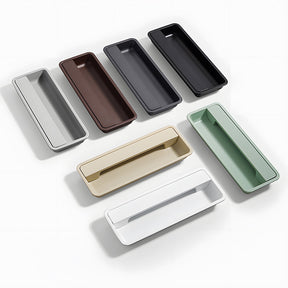 Modern Multi-color Recessed Grooved Cabinet Handles