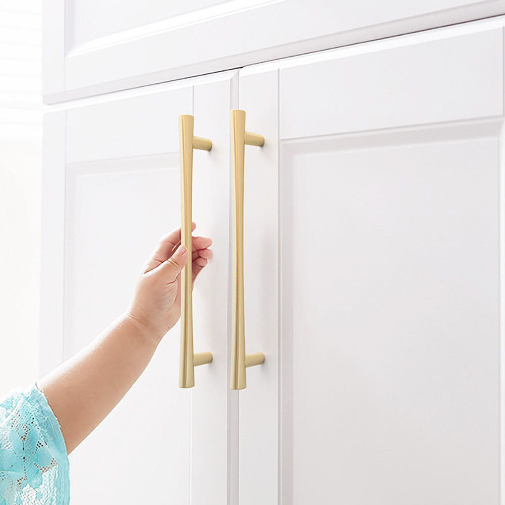 Contemporary Minimalist Zinc Alloy Cabinet Handles For Kitchen