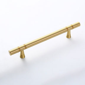 Luxurious Gold Brass Kitchen Cabinet Handle And Knobs