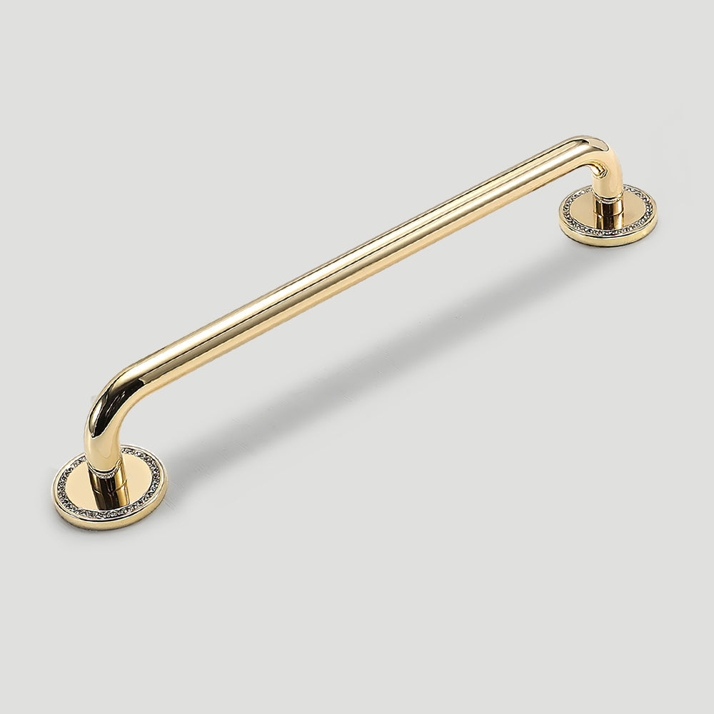 Decorative Zinc Alloy Gold Kitchen Cabinet Handles