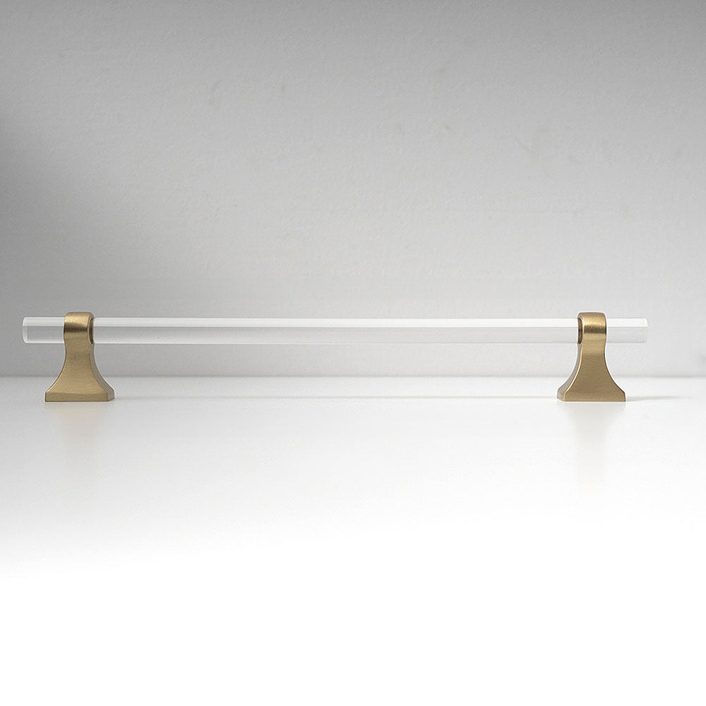 Minimalist Transparent Acrylic Handle and Knob