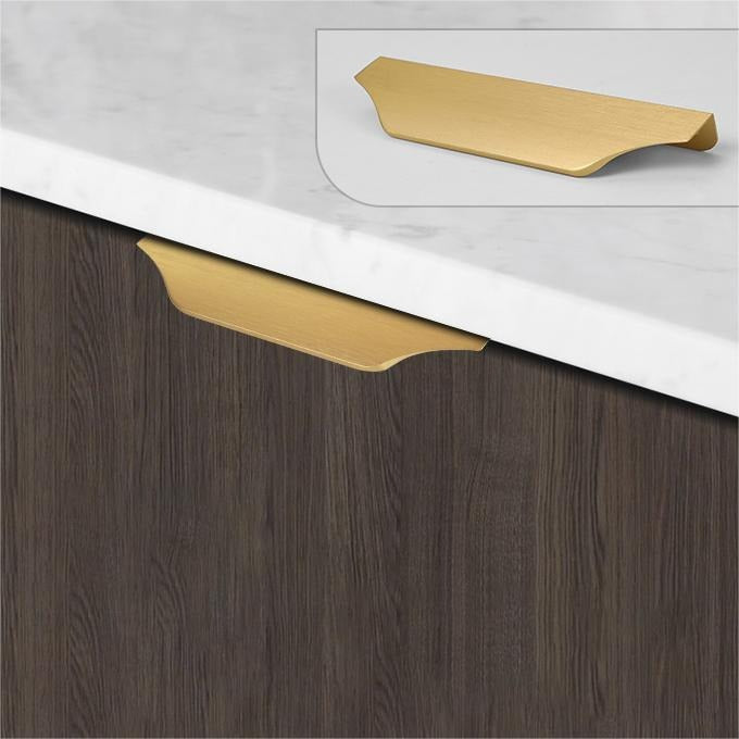 Rounded Aluminum Alloy Invisible Edge Cabinet Handle