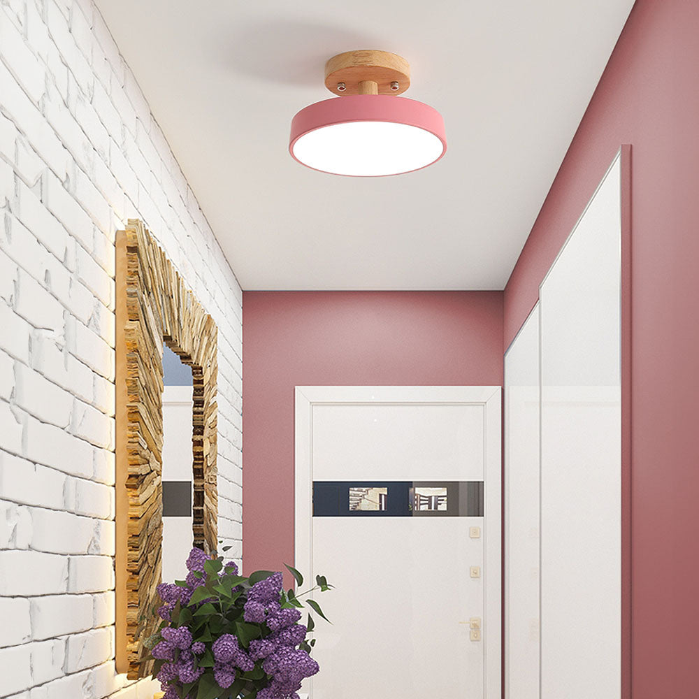 Colorful Semi-flush LED Ceiling Lights