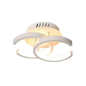 Modern Metal White LED Ceiling Light