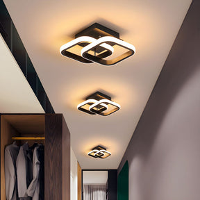 Modern Metal White LED Ceiling Light