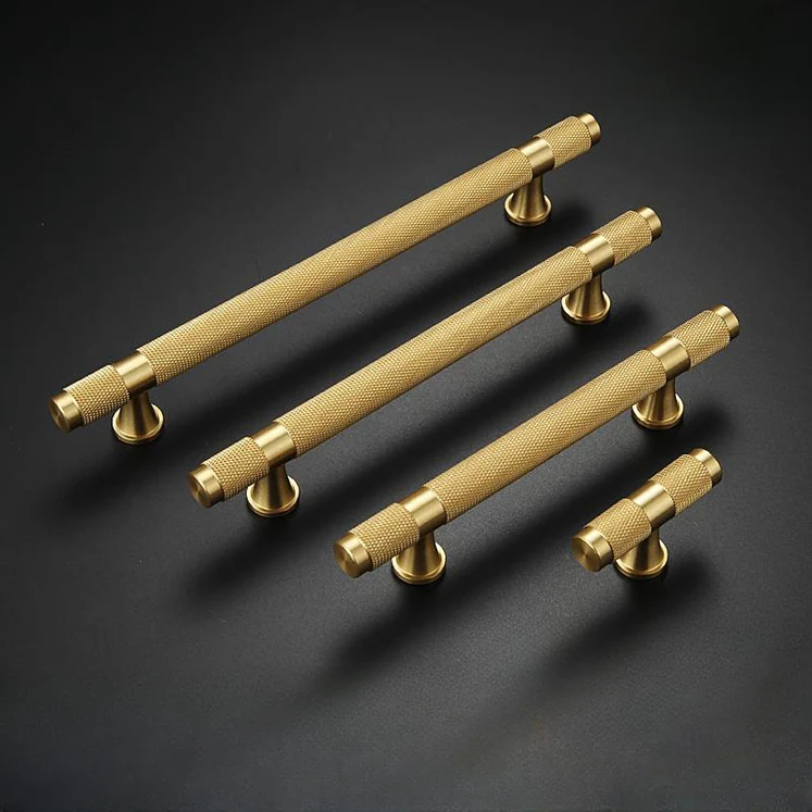 Solid Brass Bar Cabinet Handles